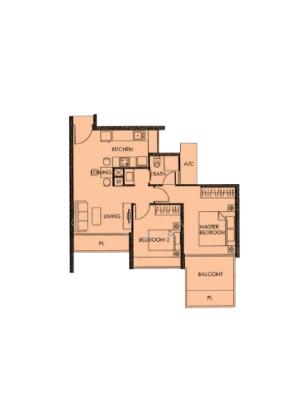The Metropolitan Condominium, 6 Alexandra View, 2 Bedrooms, 775 sqft, Condominium For Rent, by Geri Pang 冯惠贤, 500159198 - PropertyGuru.com.sg