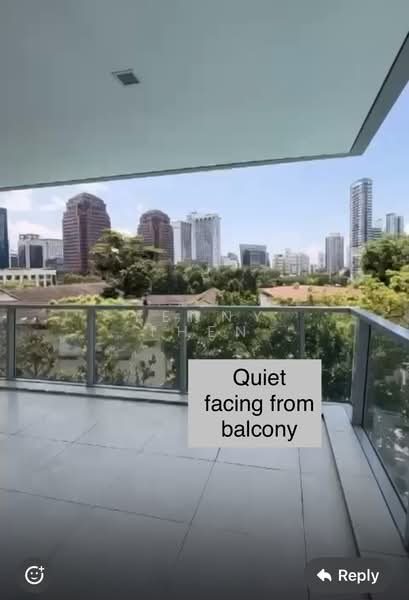 Paterson Suites, 55 Paterson Road, 3 Bedrooms, 1,765 sqft, Condominium For Rent, by Yenny Then, 500159199 - Balcony - PropertyGuru.com.sg