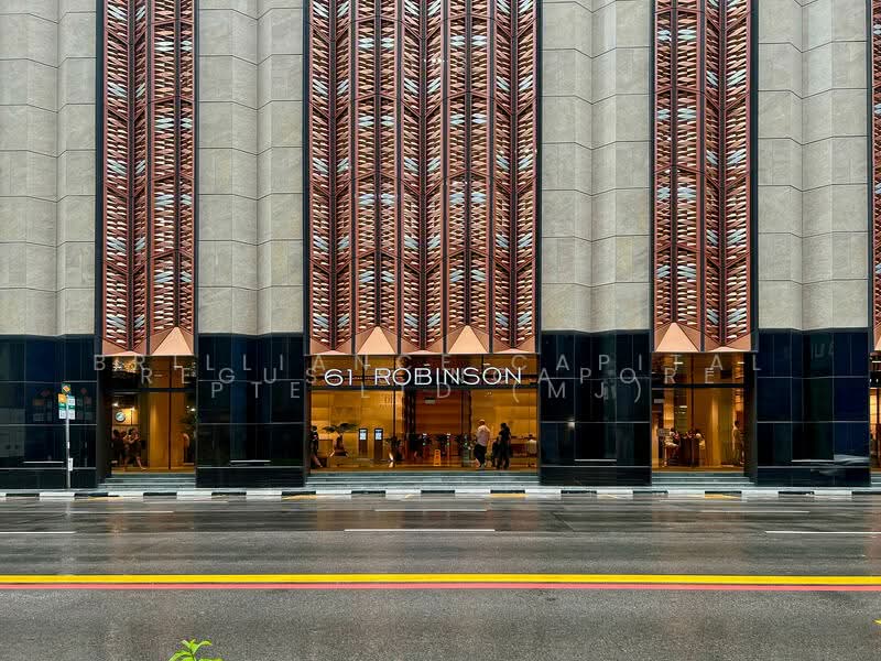 61 Robinson, 61 Robinson Road, 9,214 sqft, Office For Rent, by MJ ZHUO, 500159202 - Exterior - CommercialGuru.com.sg