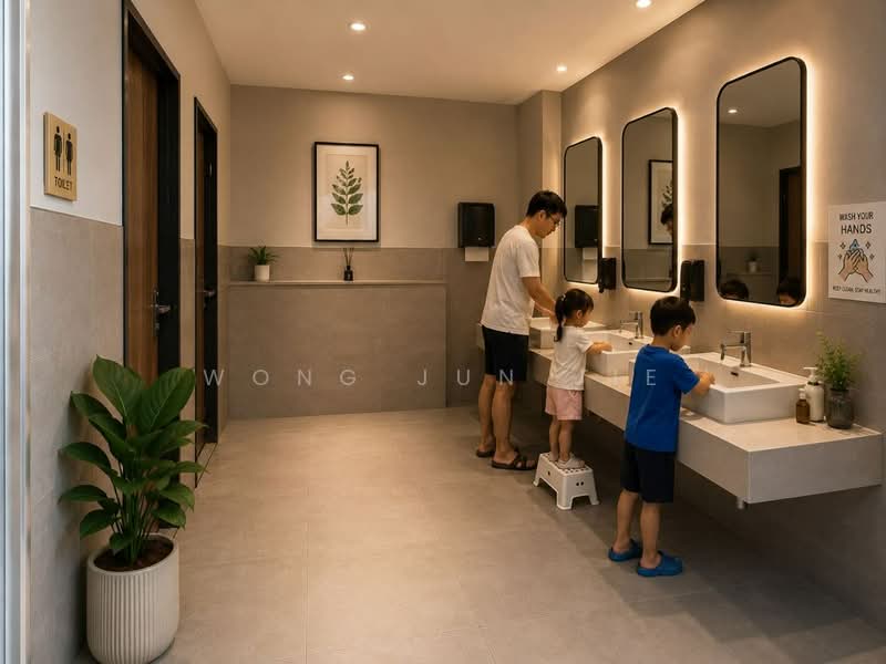 F&B Restaurant @ Foch Road, Foch Road, 1,600 sqft, Food & Beverage For Rent, by Wong Jun Jie, 500159211 - Bathroom - CommercialGuru.com.sg