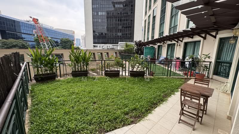 The Bencoolen, 180 Bencoolen Street, 2 Bedrooms, 1,249 sqft, Apartment For Rent, by Max Lim, 500159225 - Garden Patio - PropertyGuru.com.sg