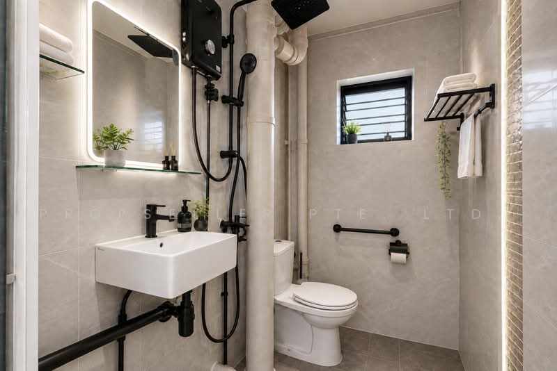 487 Jurong West Avenue 1, 487 Jurong West Avenue 1, 2 Bedrooms, 786 sqft, HDB Flat For Sale, by ADNIX LIU, 500159228 - Bathroom - PropertyGuru.com.sg