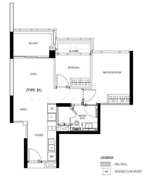 JadeScape, 6 Shunfu Road, 2 Bedrooms, 646 sqft, Condominium For Sale, by Vivian Hun, 500159268 - PropertyGuru.com.sg