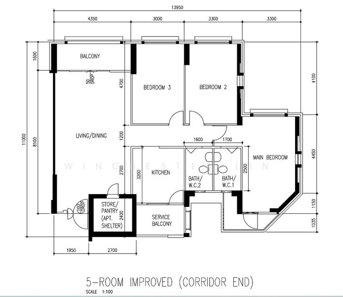 313 Sembawang Drive, 313 Sembawang Drive, 3 Bedrooms, 1,292 sqft, HDB Flat For Sale, by Winchester Lin, 500159369 - PropertyGuru.com.sg