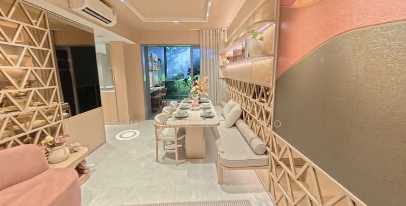 Promenade Peak, 1 Zion Road, 3 Bedrooms, 1,033 sqft, Condominium For Sale, by Sherry Yeo, 500159373 - Dining Room - PropertyGuru.com.sg