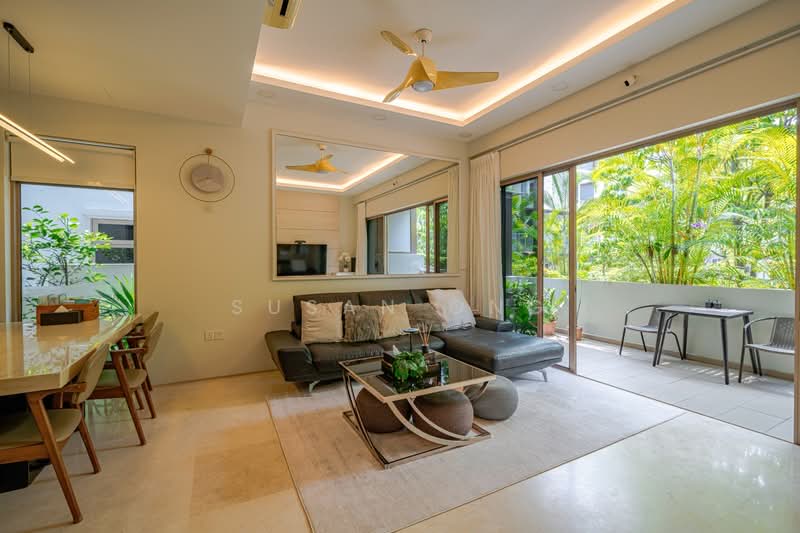 Poets Villas, Tagore Avenue, 5 Bedrooms, 3,649 sqft, Cluster House For Sale, by Susan Ong, 500159378 - Living Room - PropertyGuru.com.sg