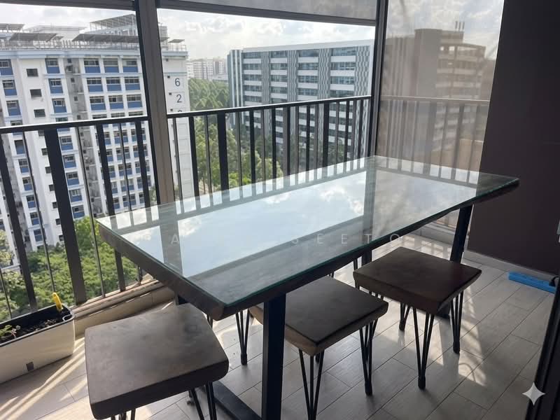 Bellewoods, 102 Woodlands Avenue 5, 4 Bedrooms, 1,184 sqft, Executive Condominium For Sale, by Caleb Seeto, 500159385 - Balcony - PropertyGuru.com.sg