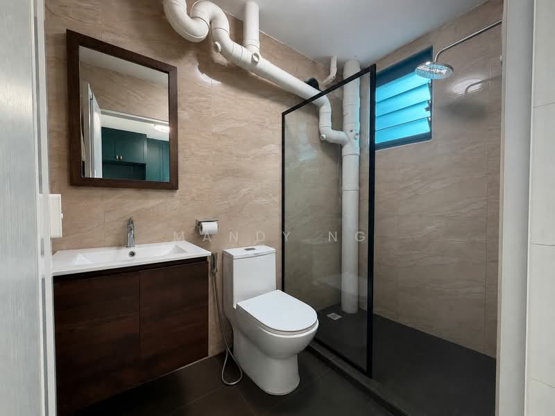 182 Edgefield Plains, 182 Edgefield Plains, 3 Bedrooms, 1,184 sqft, HDB Flat For Sale, by Mandy Ng, 500159389 - Bathroom - PropertyGuru.com.sg