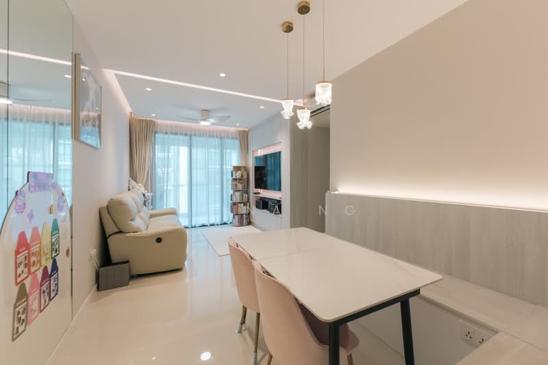 Treasure at Tampines, 57 Tampines Lane, 3 Bedrooms, 915 sqft, Condominium For Sale, by Elena Ng, 500159412 - Living Room - PropertyGuru.com.sg