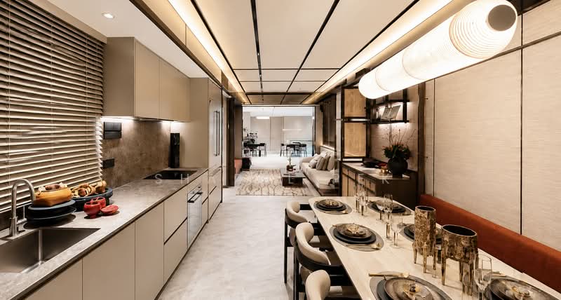 The Robertson Opus, 11 Unity Street, 2 Bedrooms, 1,023 sqft, Condominium For Sale, by Sharol Pek, 500159484 - Kitchen - PropertyGuru.com.sg