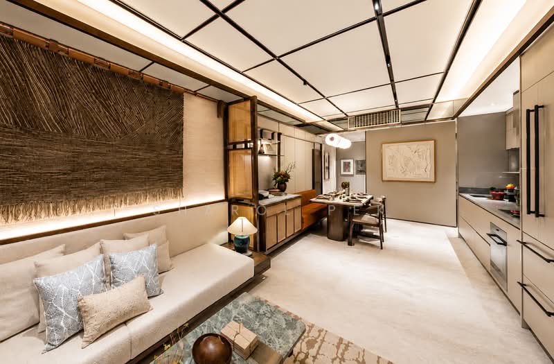 The Robertson Opus, 11 Unity Street, 2 Bedrooms, 1,023 sqft, Condominium For Sale, by Sharol Pek, 500159484 - Living Room - PropertyGuru.com.sg