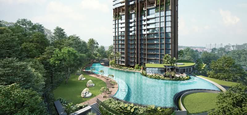 Hillock Green, 22-28 Lentor Central, 2 Bedrooms, 818 sqft, Condominium For Sale, by Lynnet Yeo, 500159549 - Exterior - PropertyGuru.com.sg