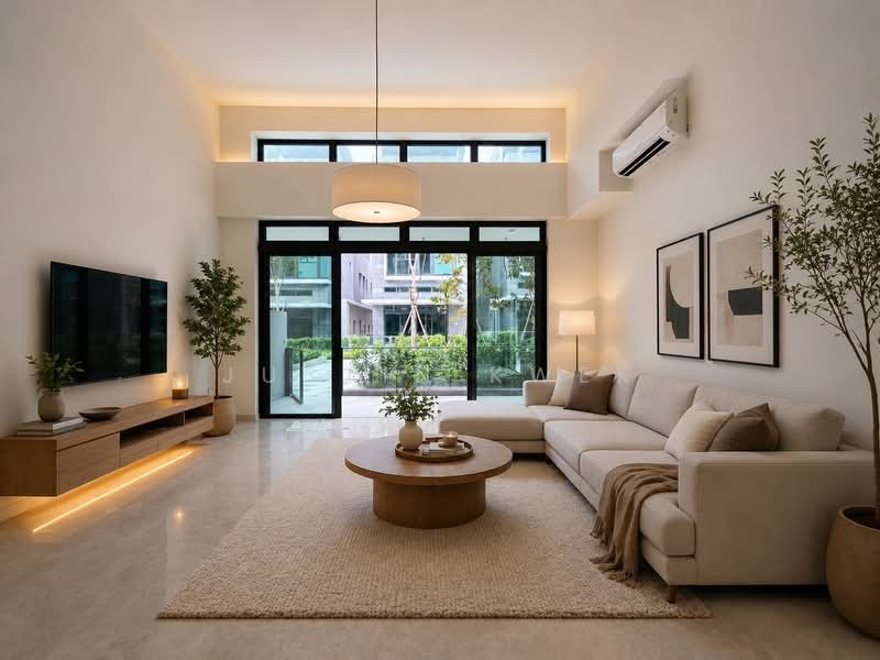 Belgravia Ace, 100 Belgravia Drive, 5 Bedrooms, 4,058 sqft, Semi-Detached House For Sale, by Justin Kwek, 500159566 - Living Room - PropertyGuru.com.sg