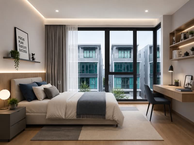 Belgravia Ace, 100 Belgravia Drive, 5 Bedrooms, 4,058 sqft, Semi-Detached House For Sale, by Justin Kwek, 500159566 - Bedroom - PropertyGuru.com.sg