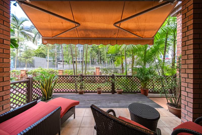 Palm Spring, 22 Ewe Boon Road, 4 Bedrooms, 2,120 sqft, Condominium For Sale, by Liao Huimin, 500159569 - Patio - PropertyGuru.com.sg