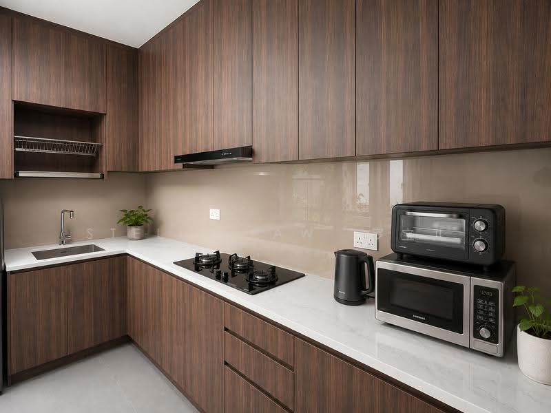 417A Fernvale Link, 417A Fernvale Link, Seletar / Yio Chu Kang, 2 Bedrooms, 743 sqft, HDB Flat For Sale, by Stella Law 罗宝儿, 500159586 - Kitchen need to do - 3D Render - PropertyGuru.com.sg