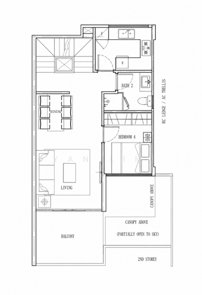 Stars of Kovan, 972 Upper Serangoon Road, 4 Bedrooms, 1,830 sqft, Cluster House For Rent, by Yan Lim, 500159625 - PropertyGuru.com.sg