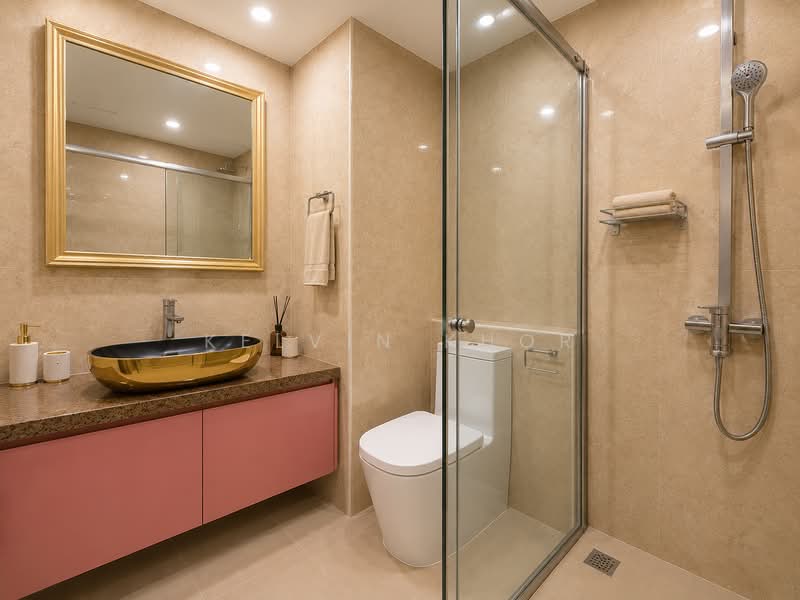 Palm Spring, 16 Ewe Boon Road, 3 Bedrooms, 1,496 sqft, Condominium For Sale, by Kelvin Khor, 500159634 - Bathroom - PropertyGuru.com.sg