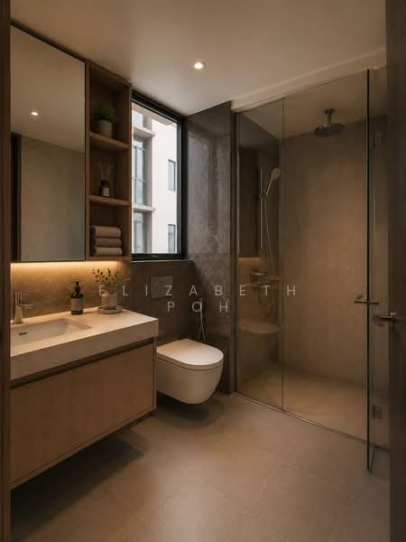 Cheap brand new 3br in D15, , 3 Bedrooms, 990 sqft, Condominium For Sale, by Elizabeth Poh, 500159635 - Bathroom - PropertyGuru.com.sg