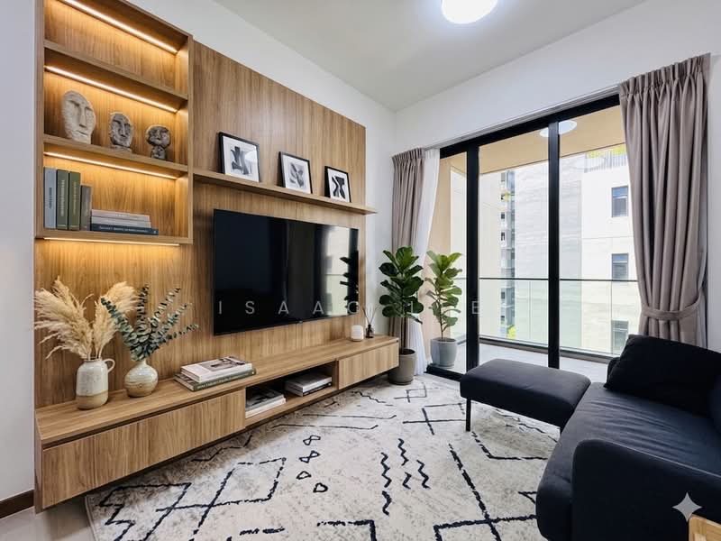 Fourth Avenue Residences, 2 Fourth Avenue, 2 Bedrooms, 710 sqft, Condominium For Sale, by Isaac Lee, 500159636 - Living Room (AI Gen) - PropertyGuru.com.sg