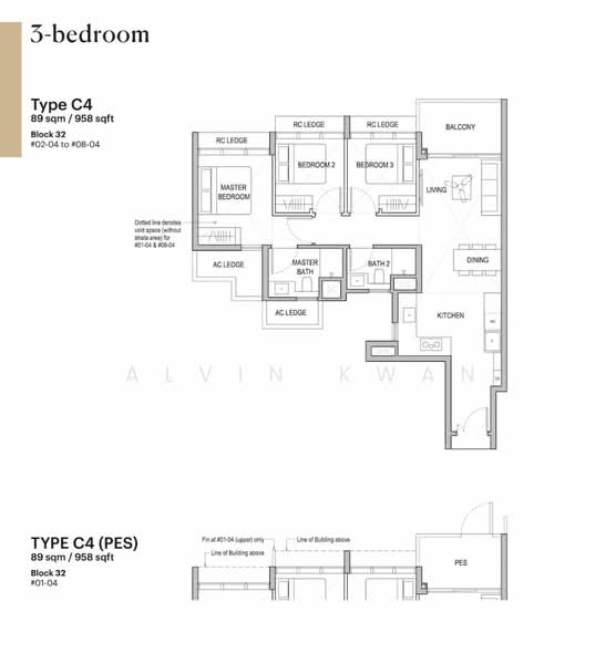 Lentoria, 32 Lentor Hills Road, 3 Bedrooms, 936 sqft, Condominium For Sale, by Alvin Kwan, 500159644 - PropertyGuru.com.sg