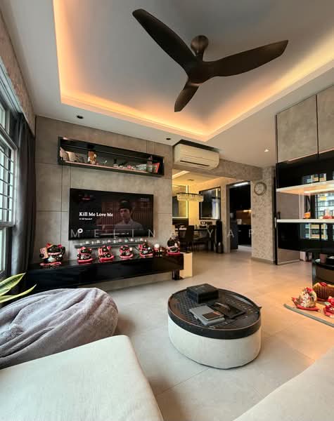 338A Anchorvale Crescent, 338A Anchorvale Crescent, 3 Bedrooms, 1,001 sqft, HDB Flat For Sale, by Melina Yap, 500159663 - Living Room - PropertyGuru.com.sg