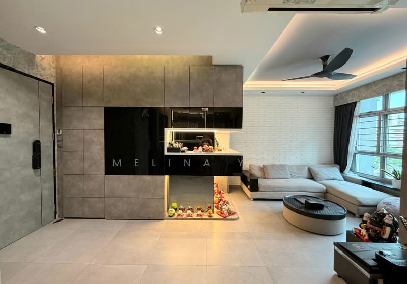 338A Anchorvale Crescent, 338A Anchorvale Crescent, 3 Bedrooms, 1,001 sqft, HDB Flat For Sale, by Melina Yap, 500159663 - Living Room - PropertyGuru.com.sg