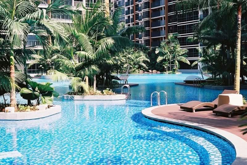 Coco Palms, 33 Pasir Ris Grove, 3 Bedrooms, 904 sqft, Condominium For Sale, by Sarah Chong, 500159670 - Pool - PropertyGuru.com.sg