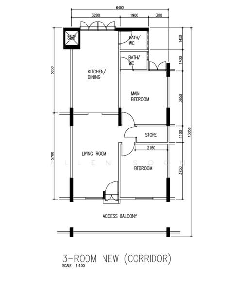 507 Ang Mo Kio Avenue 8, 507 Ang Mo Kio Avenue 8, 2 Bedrooms, 721 sqft, HDB Flat For Sale, by Allen Soon, 500159698 - PropertyGuru.com.sg