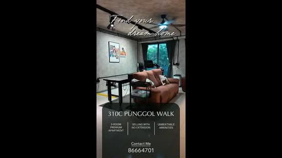 310C Punggol Walk, 310C Punggol Walk, 3 Bedrooms, 1,205 sqft, HDB Flat For Sale, by Samuel Ong, 500159715 - PropertyGuru.com.sg