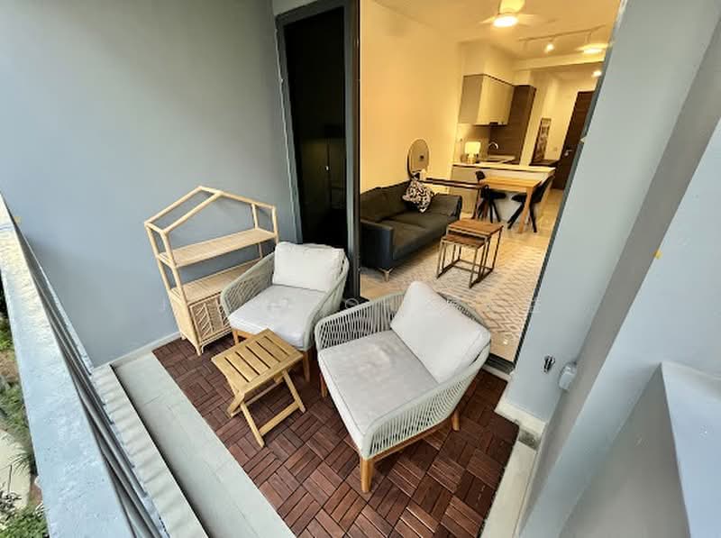 The Florence Residences, 85 Hougang Avenue 2, 1 Bedroom, 527 sqft, Condominium For Sale, by J.A. Goh 吴永益, 500159730 - Balcony - PropertyGuru.com.sg