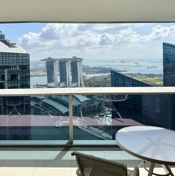 Marina Bay Suites, 3 Central Boulevard, 4 Bedrooms, 2,066 sqft, Apartment For Rent, by Frederick Foo, 500159841 - Balcony view - PropertyGuru.com.sg