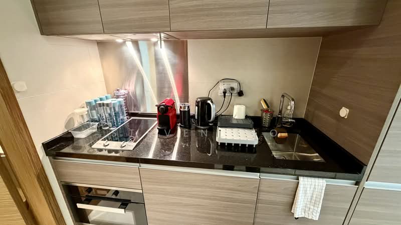 8 Saint Thomas, 8 Saint Thomas Walk, 2 Bedrooms, 528 sqft, Condominium For Rent, by Steven Teo, 500159872 - Kitchenette - PropertyGuru.com.sg