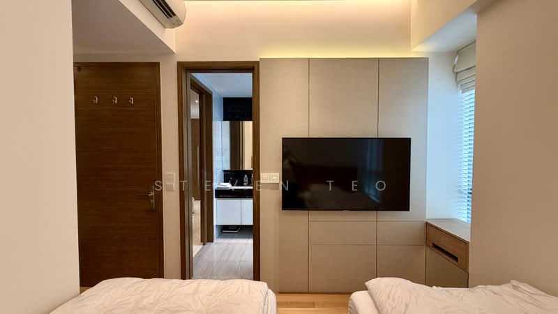 8 Saint Thomas, 8 Saint Thomas Walk, 2 Bedrooms, 528 sqft, Condominium For Rent, by Steven Teo, 500159872 - Master Bedroom - PropertyGuru.com.sg