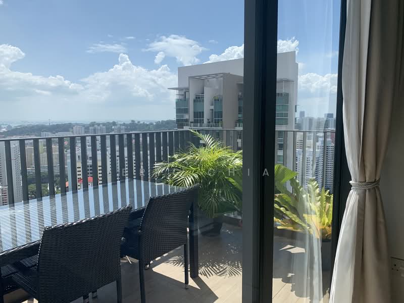 Highline Residences, 9 Kim Tian Road, 3 Bedrooms, 942 sqft, Condominium For Rent, by Eric Chia, 500159898 - Balcony - PropertyGuru.com.sg