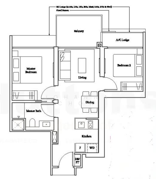 Avenue South Residence, 1 Silat Avenue, 2 Bedrooms, 657 sqft, Condominium For Sale, by Johanna Chow, 500159901 - PropertyGuru.com.sg