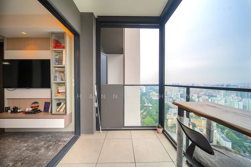 Avenue South Residence, 1 Silat Avenue, 2 Bedrooms, 657 sqft, Condominium For Sale, by Johanna Chow, 500159901 - Balcony - PropertyGuru.com.sg