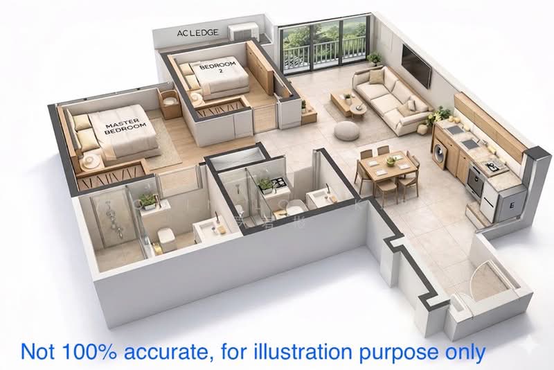 Gem Residences, Lorong 4 / Lorong 6 Toa Payoh, 2 Bedrooms, 678 sqft, Condominium For Sale, by Robin Loh K.B. 罗君彬, 500159918 - PropertyGuru.com.sg