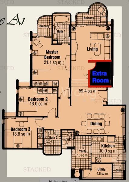 Cashew Heights, 85 Cashew Road, 4 Bedrooms, 1,636 sqft, Condominium For Rent, by Sally Kam, 500159922 - PropertyGuru.com.sg