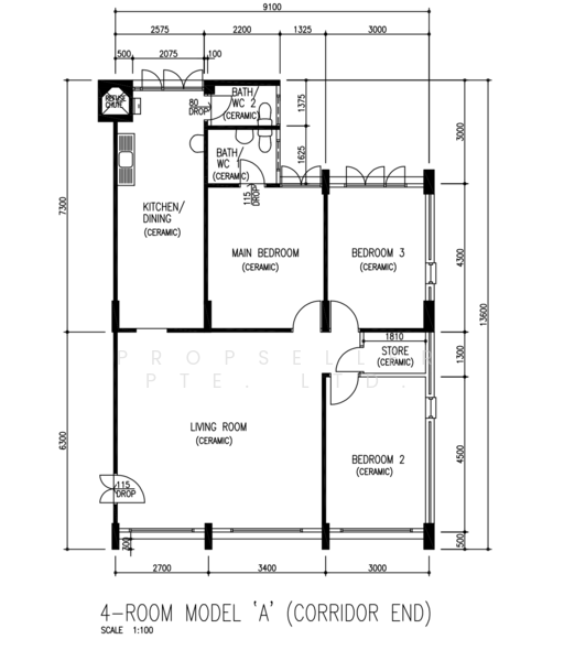 662 Yishun Avenue 4, 662 Yishun Avenue 4, 3 Bedrooms, 1,119 sqft, HDB Flat For Sale, by Wes Teo, 500159949 - PropertyGuru.com.sg