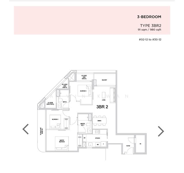 One Marina Gardens, 3 Marina Gardens Lane, 3 Bedrooms, 904 sqft, Apartment For Sale, by Alvin Kwan, 500159962 - PropertyGuru.com.sg