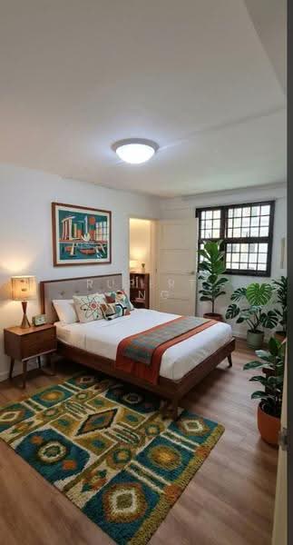 Master Bedroom Reimagined with Bed