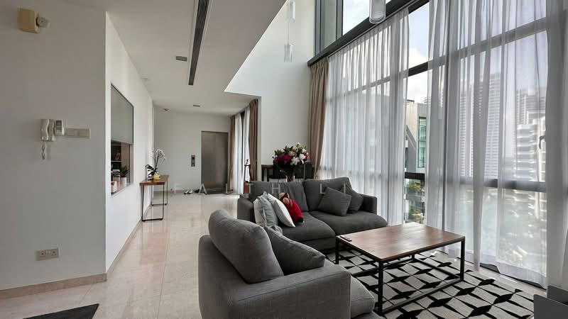 Duet, 78 Holland Road, 4 Bedrooms, 3,509 sqft, Condominium For Rent, by Faith Lim, 500160010 - Living Room - PropertyGuru.com.sg