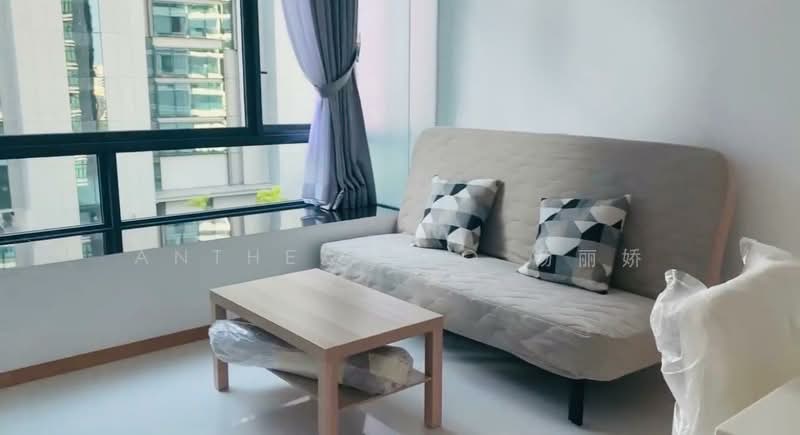 Soleil @ Sinaran, 6 Sinaran Drive, 1 Bedroom, 495 sqft, Condominium For Rent, by Anthea Yeo 杨丽娇, 500160019 - Living Room - PropertyGuru.com.sg