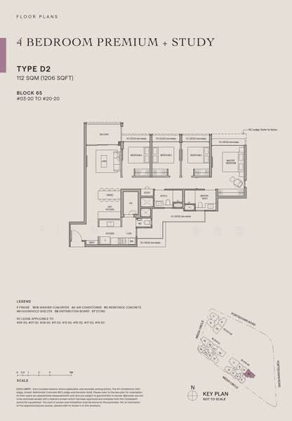 Bloomsbury Residences, 61 Media Circle, 4 Bedrooms, 1,206 sqft, Apartment For Sale, by Fion Lee 李诗莹, 500160023 - D2 - PropertyGuru.com.sg