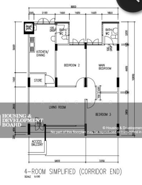 316 Ubi Avenue 1, 316 Ubi Avenue 1, 3 Bedrooms, 958 sqft, HDB Flat For Sale, by Jialing Kho, 500160048 - PropertyGuru.com.sg