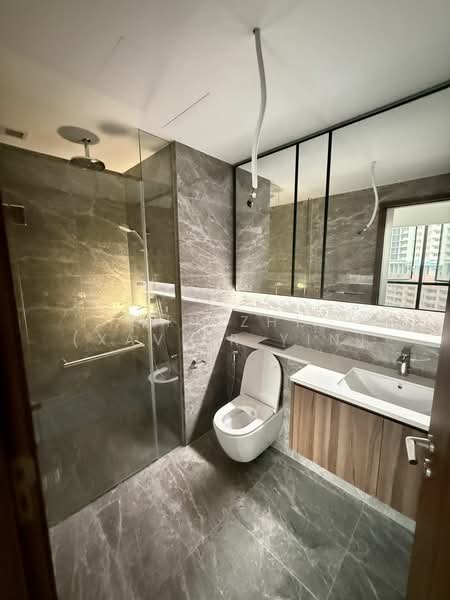 Lentor Modern, 7 Lentor Central, 2 Bedrooms, 732 sqft, Condominium For Rent, by Yin Zhi (Xavier Yin), 500160061 - Bathroom - PropertyGuru.com.sg