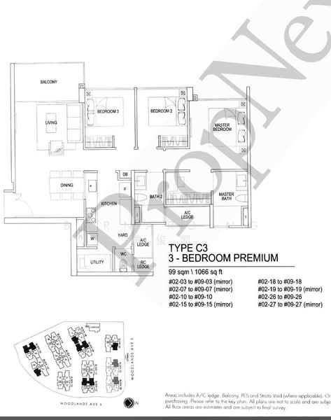 Bellewoods, 108 Woodlands Avenue 5, 3 Bedrooms, 1,066 sqft, Executive Condominium For Sale, by Bernard Ng 黄俊凯, 500160062 - PropertyGuru.com.sg