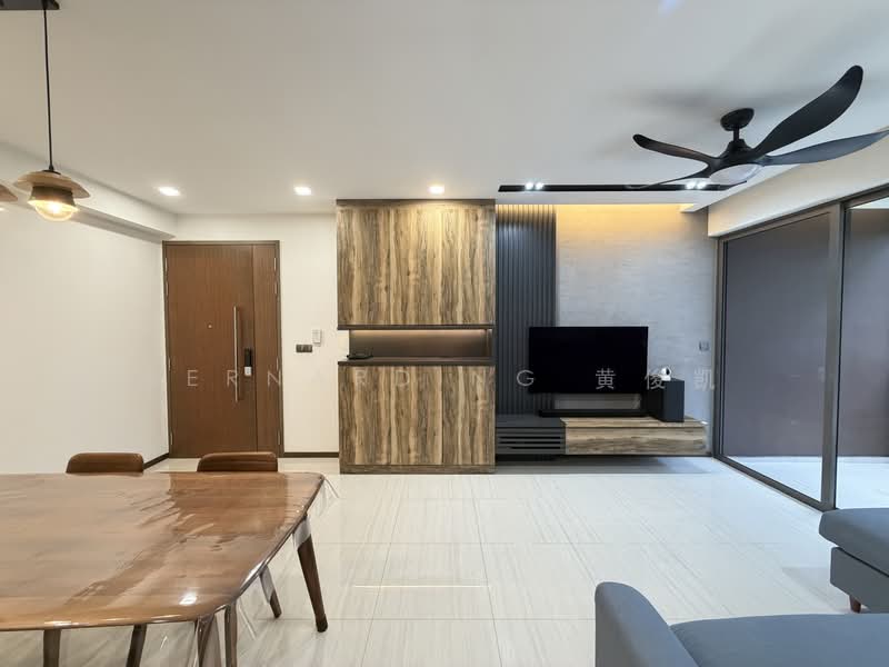 Bellewoods, 108 Woodlands Avenue 5, 3 Bedrooms, 1,066 sqft, Executive Condominium For Sale, by Bernard Ng 黄俊凯, 500160062 - Living Room - PropertyGuru.com.sg