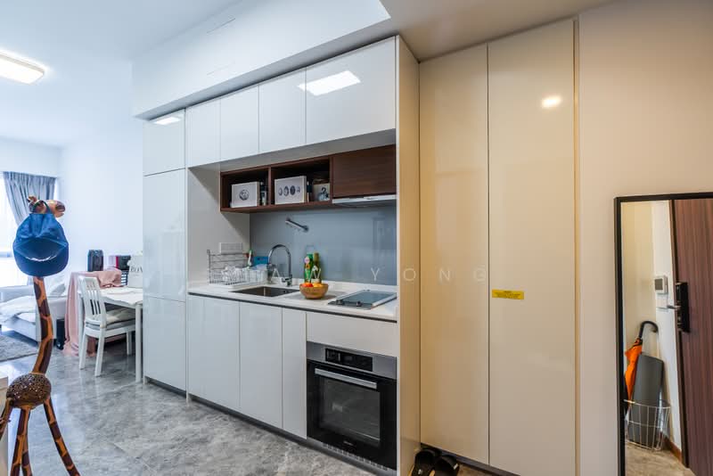 Fourth Avenue Residences, 12 Fourth Avenue, 1 Bedroom, 474 sqft, Condominium For Rent, by Shaw Yong, 500160100 - Kitchen - PropertyGuru.com.sg